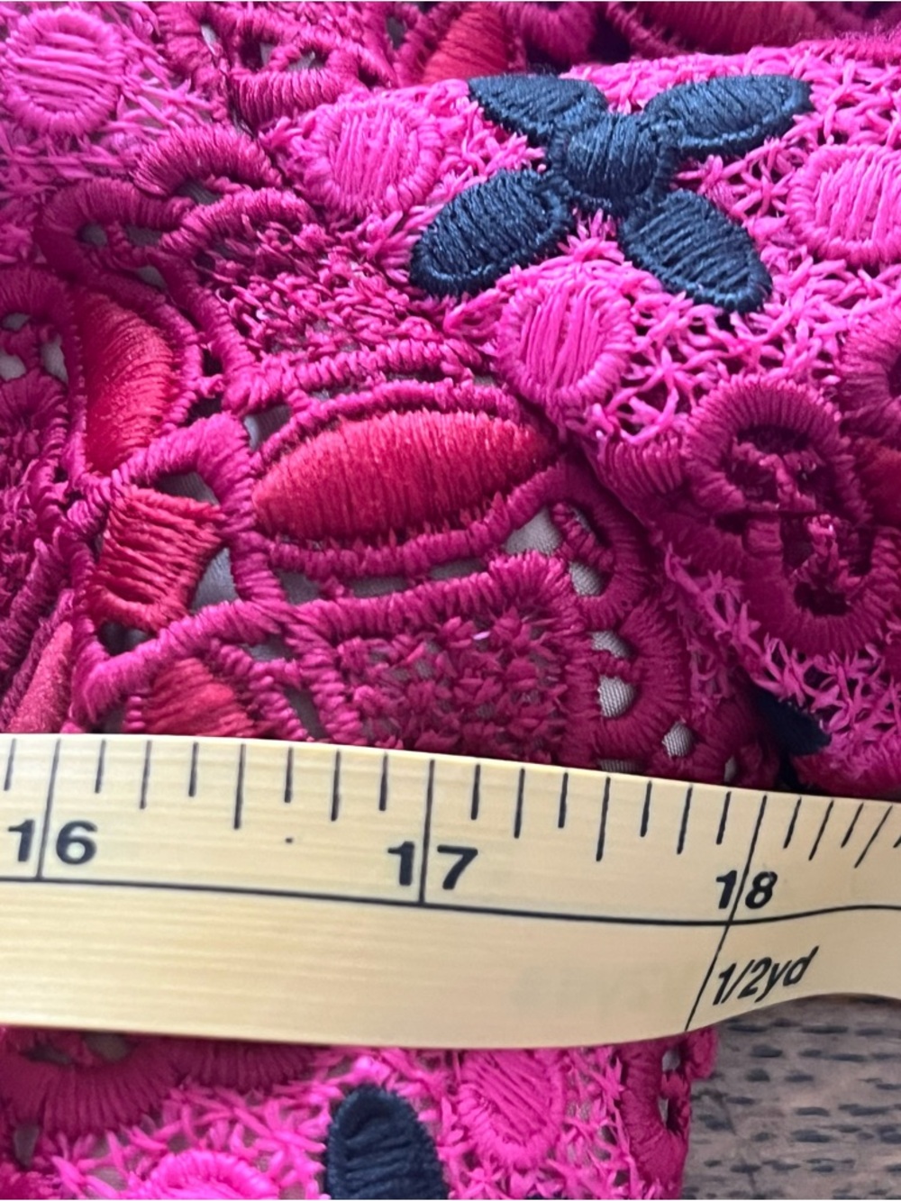 Modelivree Pink Lace Fitted Blouse Top Bridgerton XL Runs Small - Picture 7 of 9